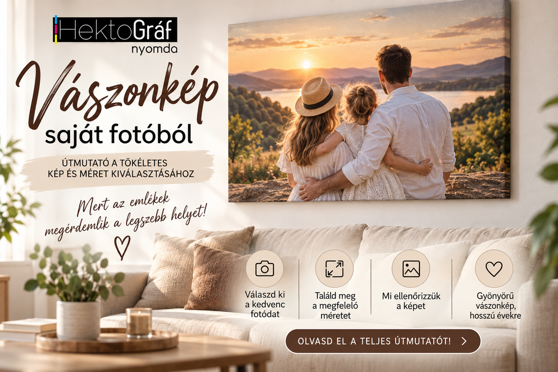 Vászonkép saját fotóból – hogyan válassz tökéletes képet és méretet?
