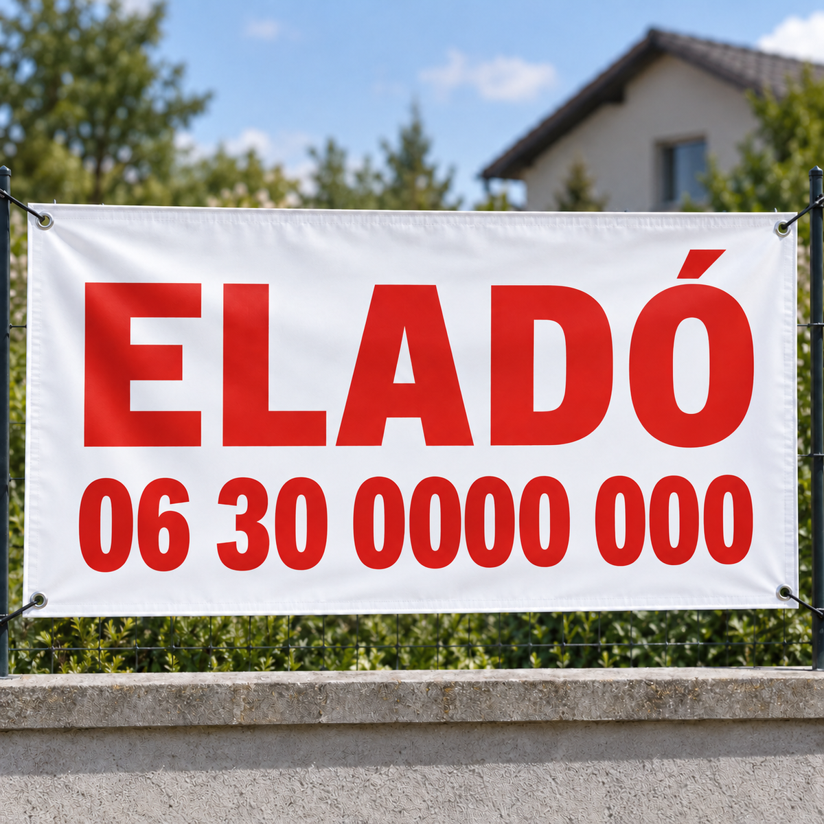 Eladó molinó egyedi méretben, saját telefonszámmal