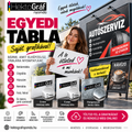 Egyedi nyomtatott tábla saját grafikával – egyedi méretben