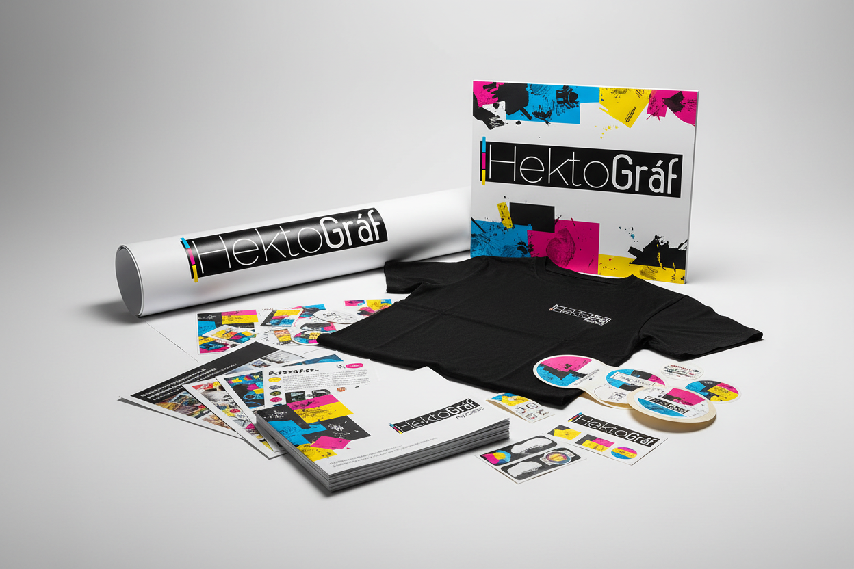 Nyomdai termékek Hektográf logóval